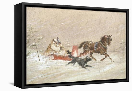 Jingle Bells-George H. White-Framed Premier Image Canvas