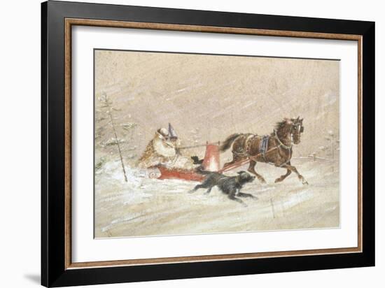 Jingle Bells-George H. White-Framed Giclee Print