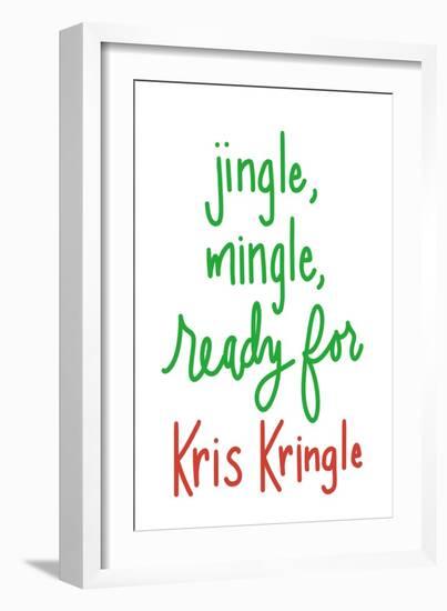 Jingle Mingle Kris Kringle-Sd Graphics Studio-Framed Art Print