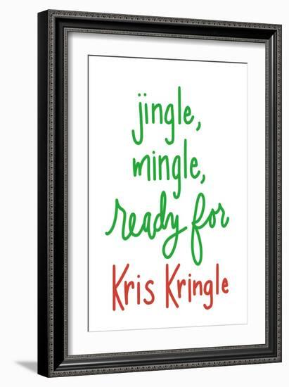 Jingle Mingle Kris Kringle-Sd Graphics Studio-Framed Art Print