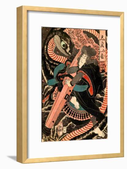 Jiraiya-Yoshitsuya Utagawa-Framed Giclee Print