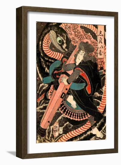 Jiraiya-Yoshitsuya Utagawa-Framed Giclee Print