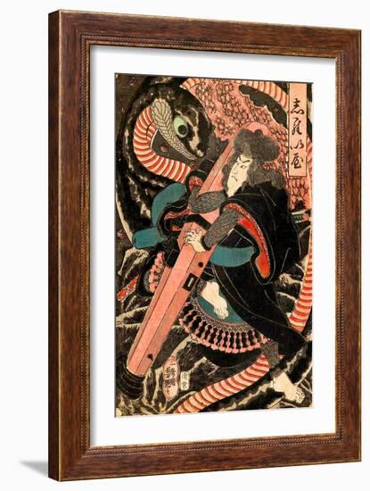 Jiraiya-Yoshitsuya Utagawa-Framed Giclee Print