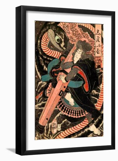 Jiraiya-Yoshitsuya Utagawa-Framed Giclee Print