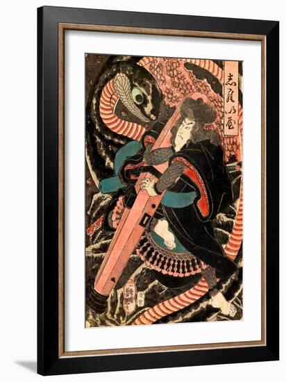 Jiraiya-Yoshitsuya Utagawa-Framed Giclee Print