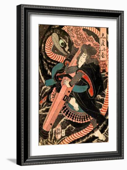 Jiraiya-Yoshitsuya Utagawa-Framed Giclee Print