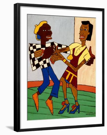 Jitterbugs-William H Johnson-Framed Art Print