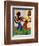 Jitterbugs-William H Johnson-Framed Art Print