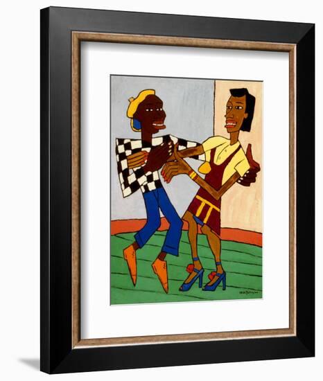 Jitterbugs-William H Johnson-Framed Art Print