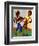 Jitterbugs-William H Johnson-Framed Art Print