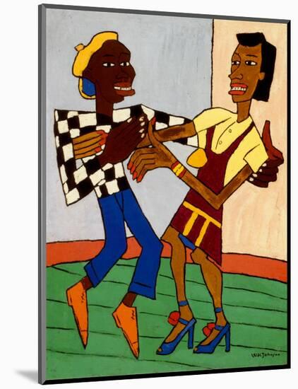 Jitterbugs-William H Johnson-Mounted Art Print