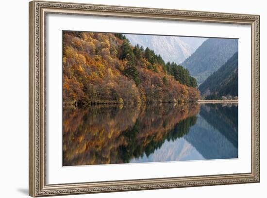 Jiuzhaigou on the Edge of the Tibetan Plateau, known for its Waterfalls and Colourful Lakes-Alex Treadway-Framed Photographic Print