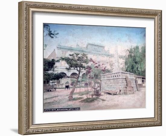 Jiyutey Hotel, Nakanoshima Park, Osaka, Japan-null-Framed Giclee Print