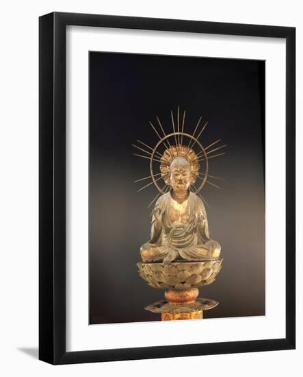 Jizo Bosatsu (Ksitigarbha), Kamakura Period (1185-1333), Second Half of the 13th Century-Japanese-Framed Giclee Print