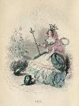 Grandville Rose 1847-JJ Grandville-Art Print