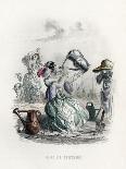 Grandville Flax 1847-JJ Grandville-Art Print