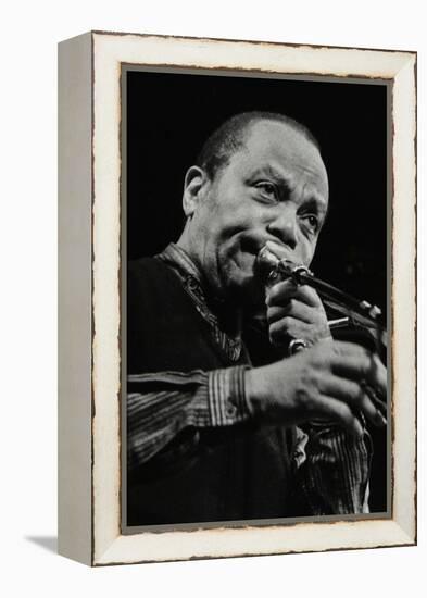 Jj Johnson on Trombone at the Hertfordshire Jazz Festival, St Albans Arena, 4 May 1993-Denis Williams-Framed Premier Image Canvas