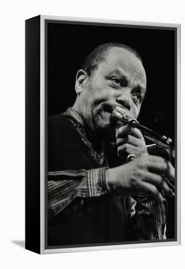 Jj Johnson on Trombone at the Hertfordshire Jazz Festival, St Albans Arena, 4 May 1993-Denis Williams-Framed Premier Image Canvas