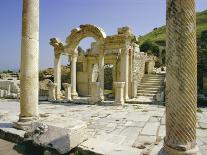 Hadrian's Temple, Ephesus, Turkey, Eurasia-Jj Travel Photography-Premier Image Canvas