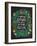 JKRowling_Green-on-Black_Artprint-Cat Coquillette-Framed Giclee Print