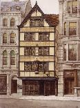 Houses in Bishopsgate, City of London, 1860-JL Stewart-Giclee Print