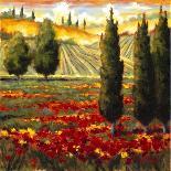 Tuscany in Bloom II-JM Steele-Framed Giclee Print