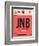 JNB Johannesburg Luggage Tag 2-NaxArt-Framed Premium Giclee Print