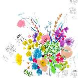 Floral Sketch, 2014-Jo Chambers-Giclee Print