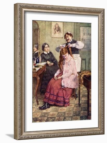 Jo's Sacrifice-Harold Copping-Framed Giclee Print