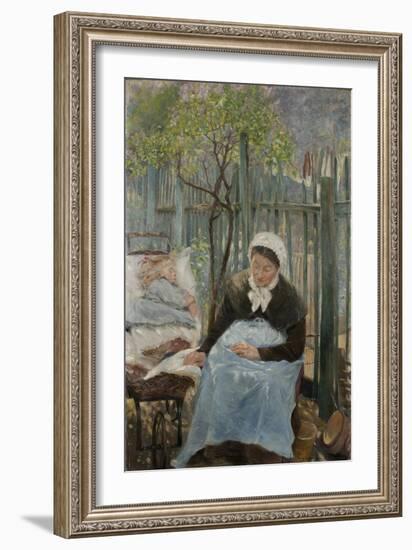 Jo, the Beautiful Irish Girl, 1866-Gustave Courbet-Framed Giclee Print