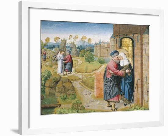 Joachim and Anne at the Golden Gate-null-Framed Giclee Print