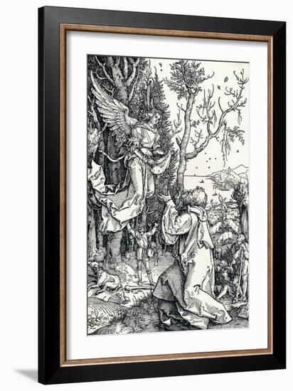 Joachim and the Angel, 1506-Albrecht Dürer-Framed Giclee Print