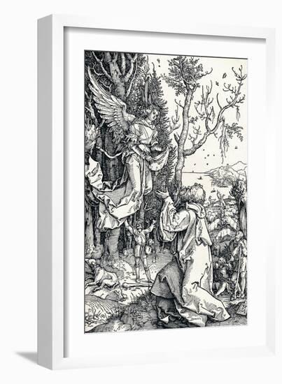 Joachim and the Angel, 1506-Albrecht Dürer-Framed Giclee Print