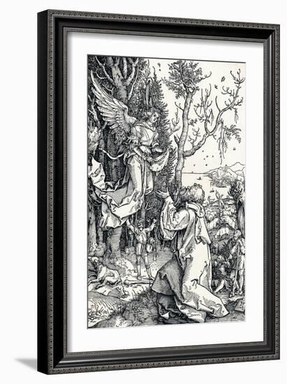 Joachim and the Angel, 1506-Albrecht Dürer-Framed Giclee Print