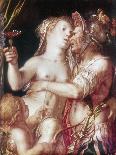 Mars and Venus, Late 16th-Early 17th Century-Joachim Anthonisz Wtewael-Laminated Giclee Print