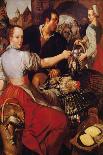 The Four Elements: Air. a Poultry Market with the Prodigal Son in the Background, 1569-Joachim Beuckelaer-Framed Giclee Print