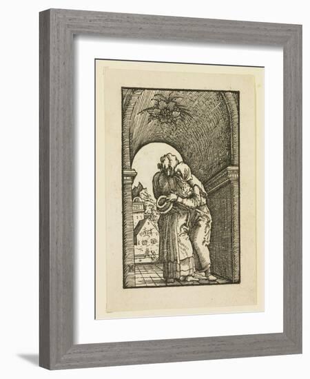 Joachim Embracing St. Anne-Albrecht Altdorfer-Framed Giclee Print