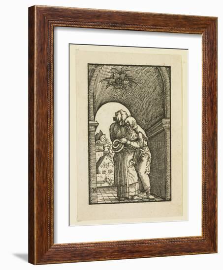 Joachim Embracing St. Anne-Albrecht Altdorfer-Framed Giclee Print