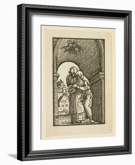 Joachim Embracing St. Anne-Albrecht Altdorfer-Framed Giclee Print