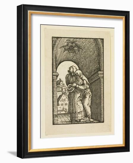 Joachim Embracing St. Anne-Albrecht Altdorfer-Framed Giclee Print