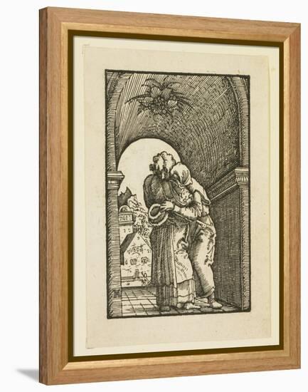 Joachim Embracing St. Anne-Albrecht Altdorfer-Framed Premier Image Canvas