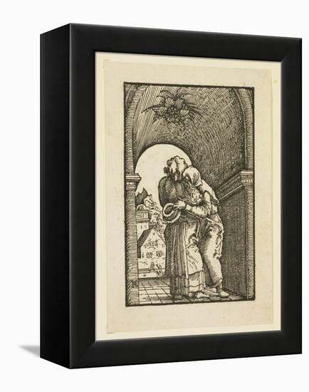 Joachim Embracing St. Anne-Albrecht Altdorfer-Framed Premier Image Canvas