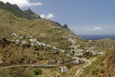 Anaga mountains, coast with view to the Atlantic, Tenerife, Canary Islands, Spain-Joachim Jockschat-Framed Photographic Print