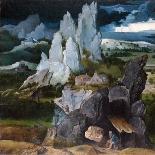 St. Jerome in a Rocky Landscape, c.1515-Joachim Patenier or Patinir-Giclee Print