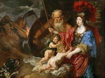 Virgin Mary with Child and John the Baptist as a Little Boy-Joachim Von Sandrart-Giclee Print