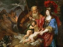 Virgin Mary with Child and John the Baptist as a Little Boy-Joachim Von Sandrart-Giclee Print