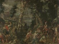 The Battle Between the Gods and the Giants, C.1608-Joachim Wtewael-Giclee Print