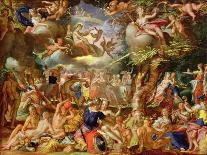 Kitchen Scene with the Parable of the Feast-Joachim Wtewael Or Utewael-Framed Premier Image Canvas