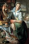 The Holy Family with Saints and Angels-Joachim Wtewael-Giclee Print