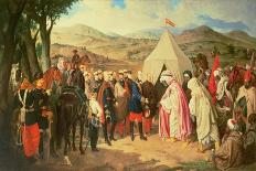 Religious Procession in Seville, 1853-Joachin Dominguez Becquer-Framed Giclee Print